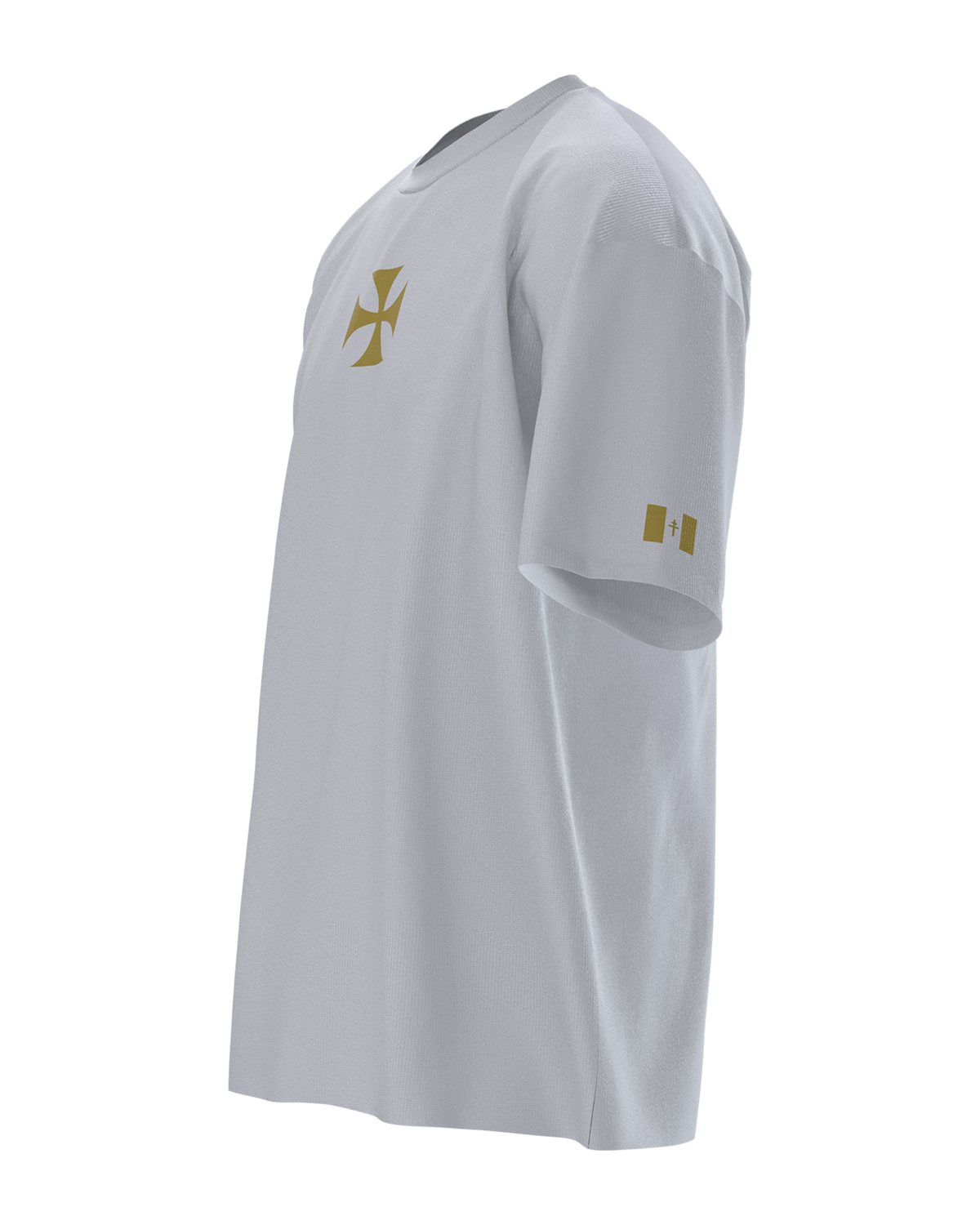 Oversize DEUS VULT blanc ÉDITION LIMITÉE
