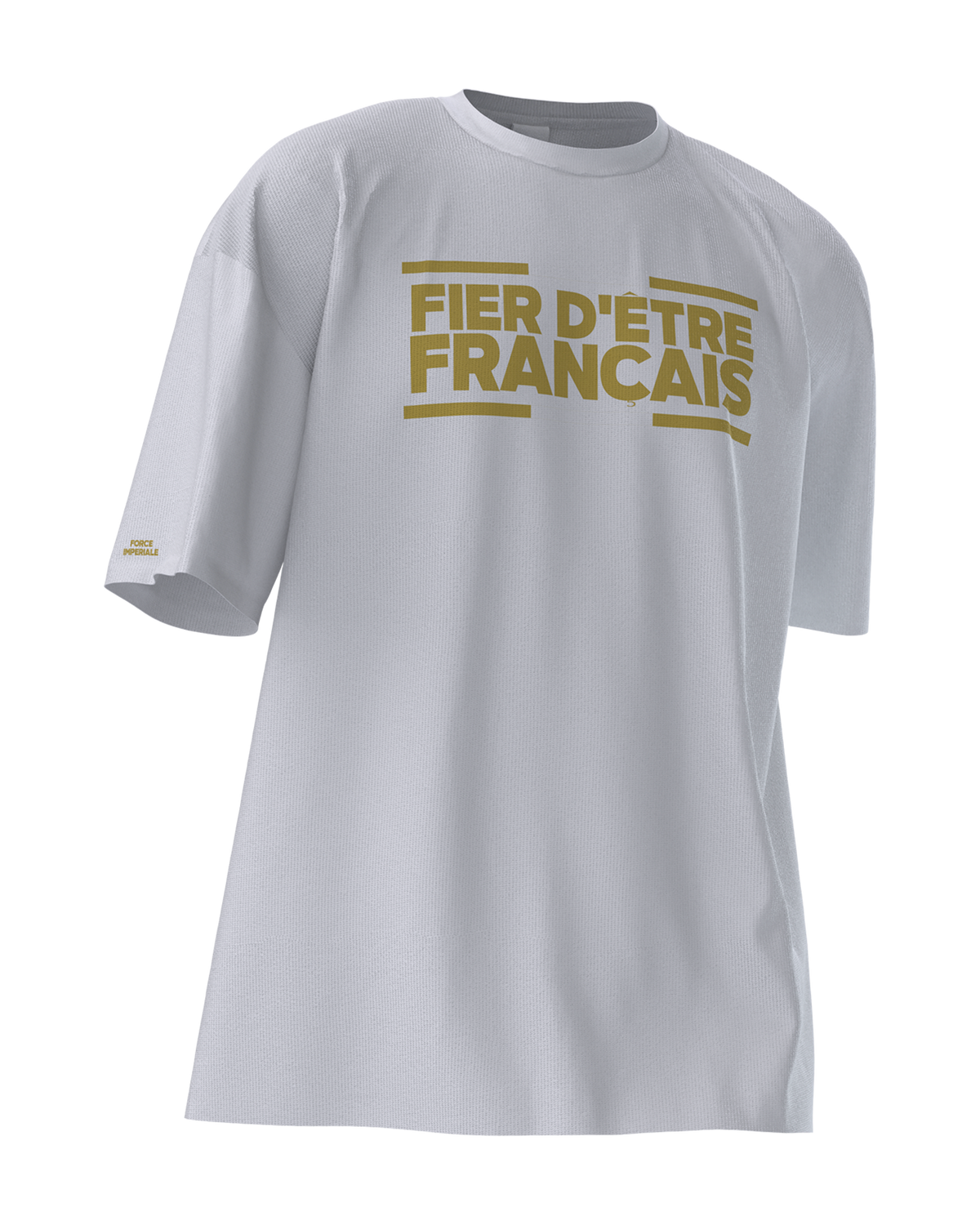 T-shirt PATRIOTE blanc ÉDITION LIMITÉE