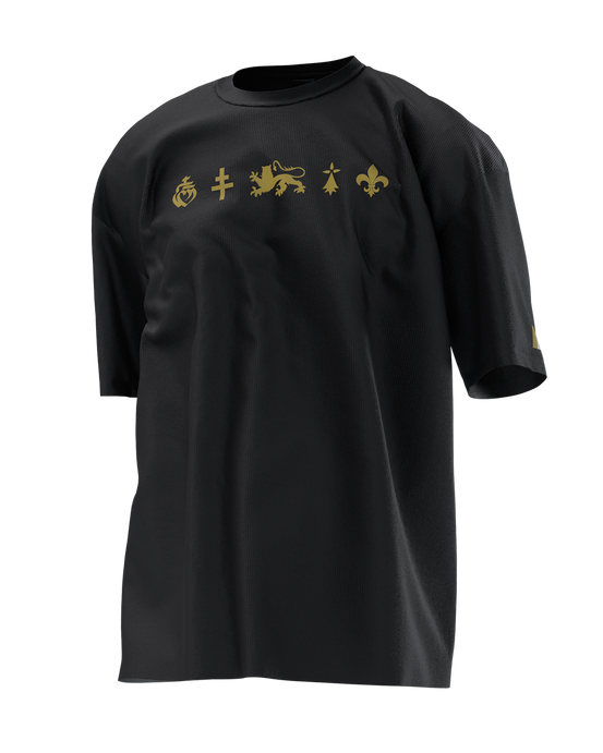 T-shirt RÉGIONAL noir ÉDITION LIMITÉE