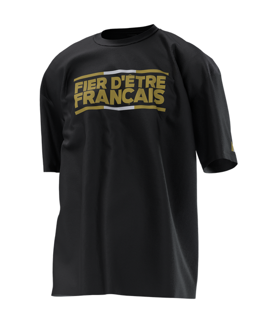 T-shirt PATRIOTE noir ÉDITION LIMITÉE