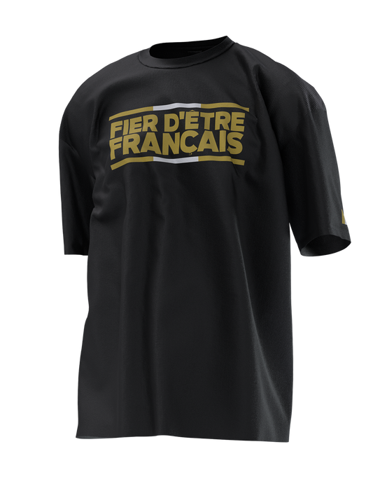 T-shirt PATRIOTE noir ÉDITION LIMITÉE