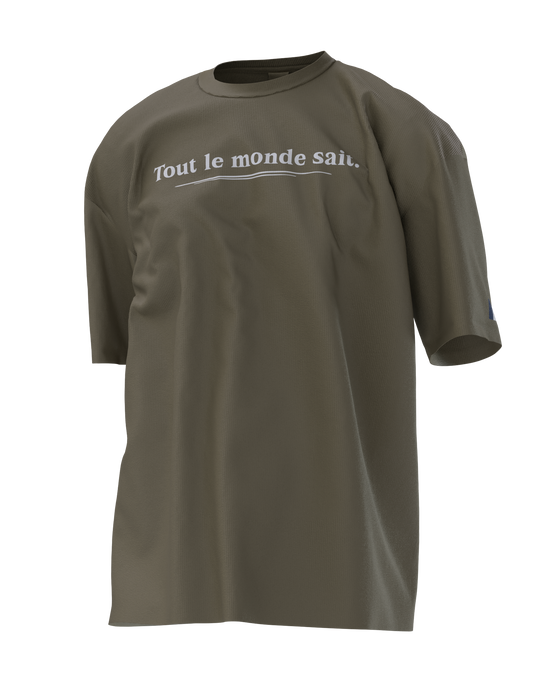 T-shirt TOUT LE MONDE SAIT