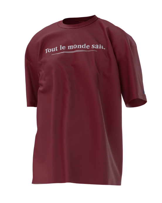 T-shirt TOUT LE MONDE SAIT