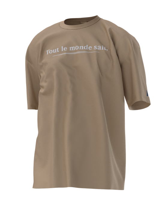 T-shirt TOUT LE MONDE SAIT